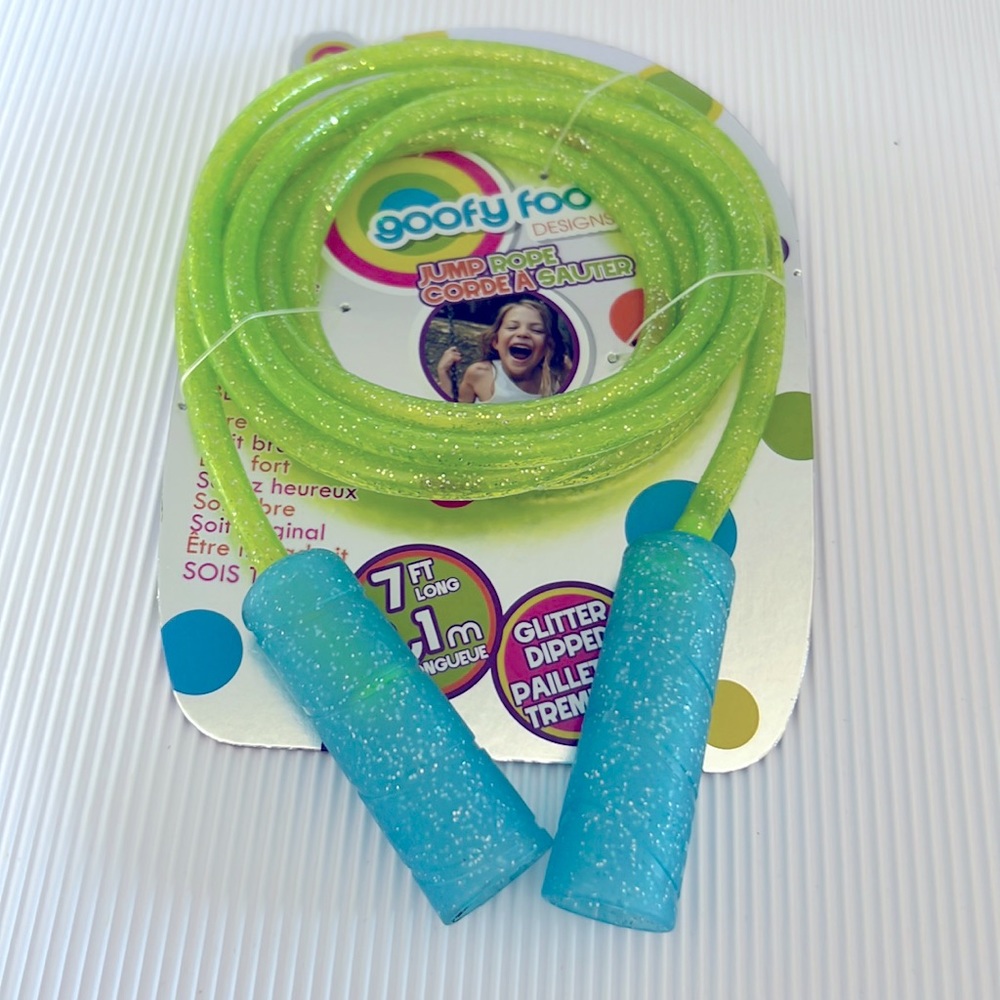 🆕 NEW Goofy Foot Designs Jump Rope (Green)